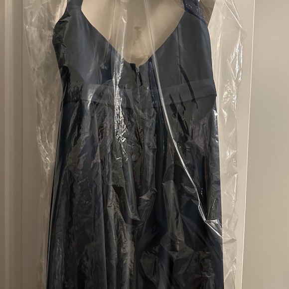 Azazie Navy Dress - Picture 4 of 6